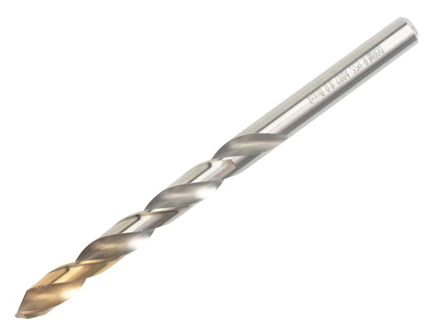 Dormer A002 HSS-TiN Coated Jobber Drill Bit 8mm 117mm Overall Length