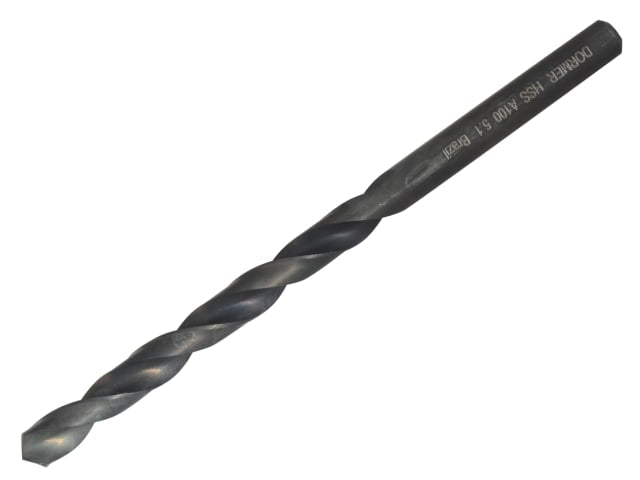 Dormer A100 HSS Jobber Drill Bit 5.10mm x 86mm for General Engineering Use