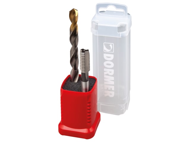Dormer HSS Duo M4 Second Tap and A002 Drill Bit Set for Easy Threading