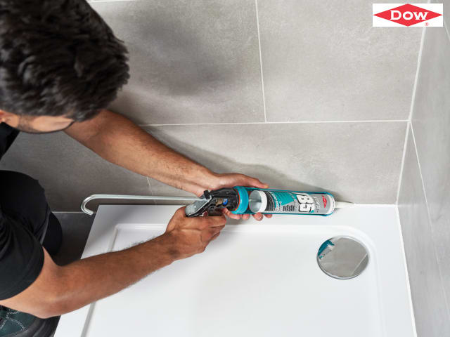 Dowsil 785+ Clear Silicone Sealant 310ml Bacteria Resistant Mould Resistant