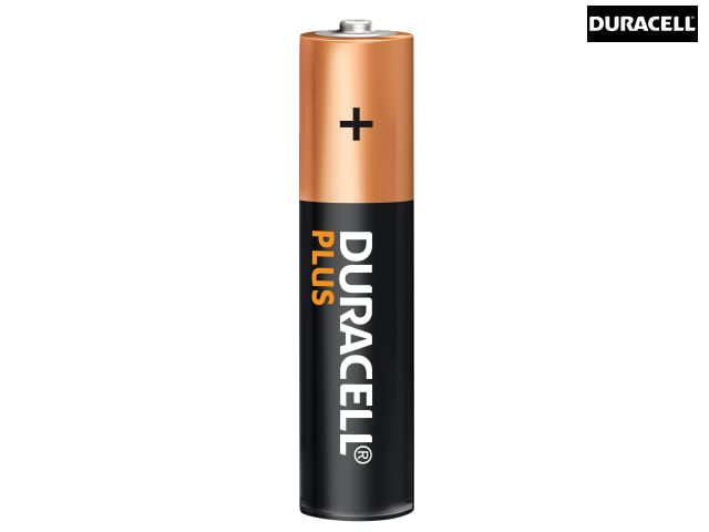 Duracell Plus Power AAA Batteries Pack of 4 Long Lasting Duralock Technology