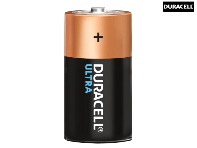 Duracell C Cell Ultra Power Batteries Pack of 2 with Powercheck Technology