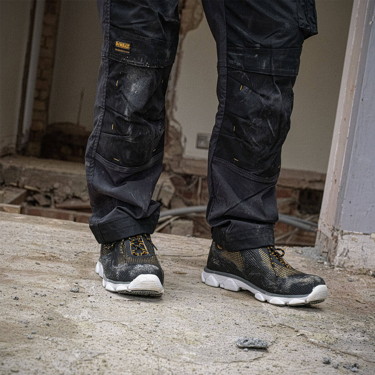 DeWalt Krypton PU Sports Safety Trainers Steel Toe Cap Lightweight Comfort