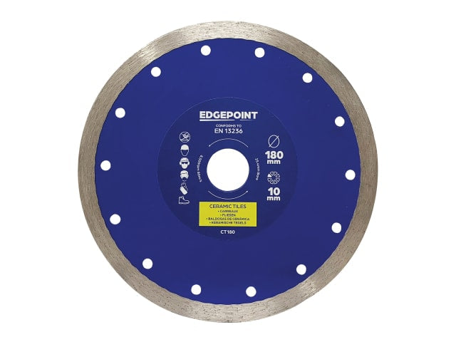 EdgePoint CT180 180mm Diamond Blade for Tile Cutting Ceramic & Stone