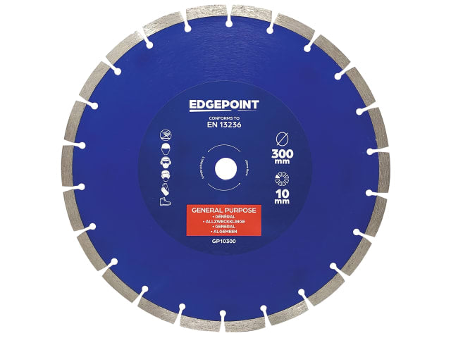 EdgePoint GP10300 300mm General-Purpose Diamond Blade for Building Materials