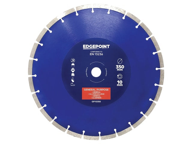 EdgePoint GP10350 350mm General-Purpose Diamond Blade for Building Materials
