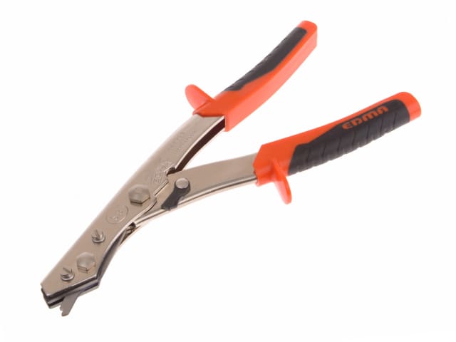 Edma Monodex Nibbler Shears for Metal Cutting Up to 20 Gauge, Replaceable Blade