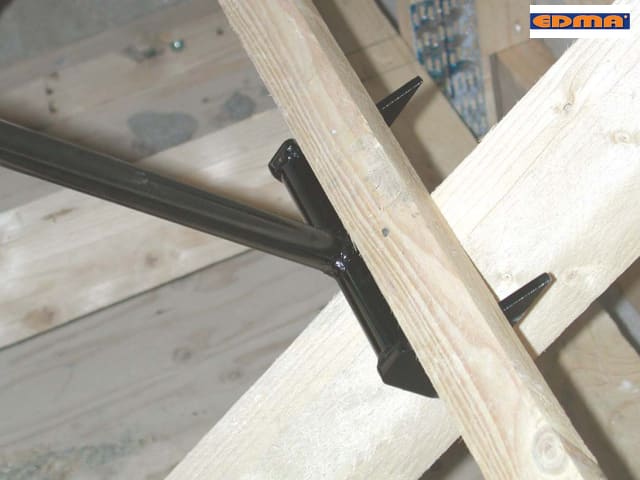 Edma Heavy-Duty Batten Lifter Soft Grip Handle 1 Tonne Resistance Tool