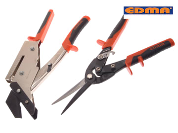 Edma Maxi-Pro Roofer Pack Slate Cutter and Aviation Snips Set 0365