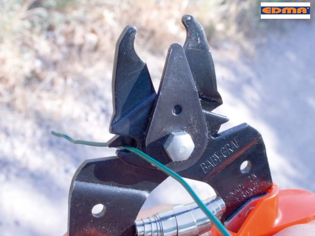Edma Baby Grafer Hog Ring Pliers 16/20 with Ergonomic Handles and Cutters