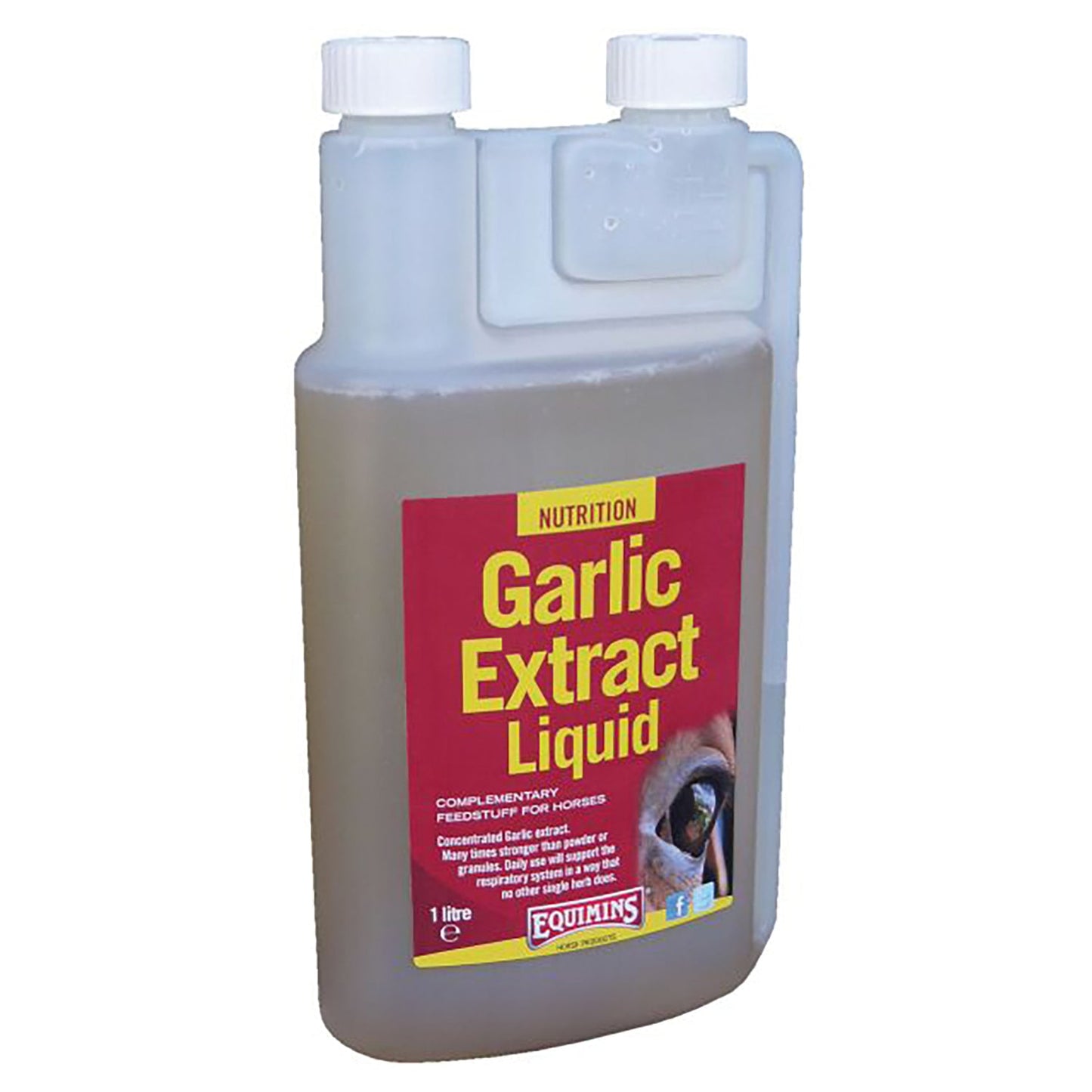 Equimins Liquid Garlic Extract for Horses  Supports Respiratory