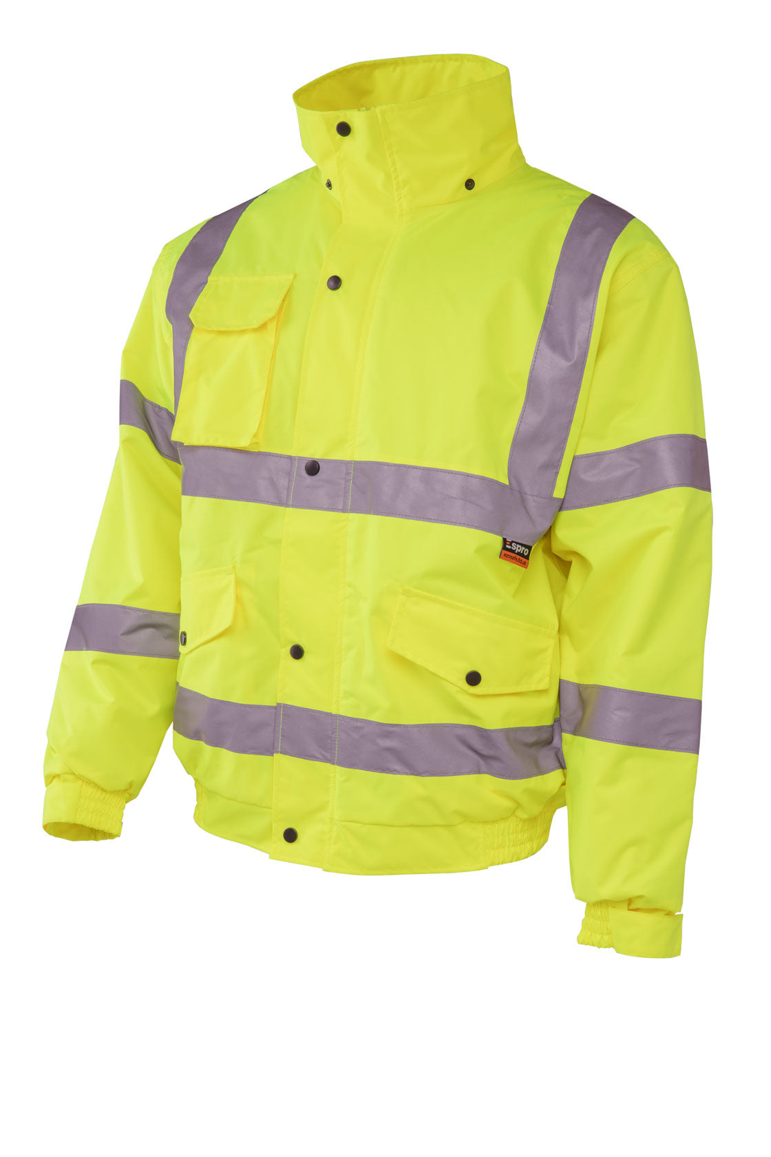 Espro High Visibility Bomber Jacket EN20471 Waterproof Reflective Safety Wear