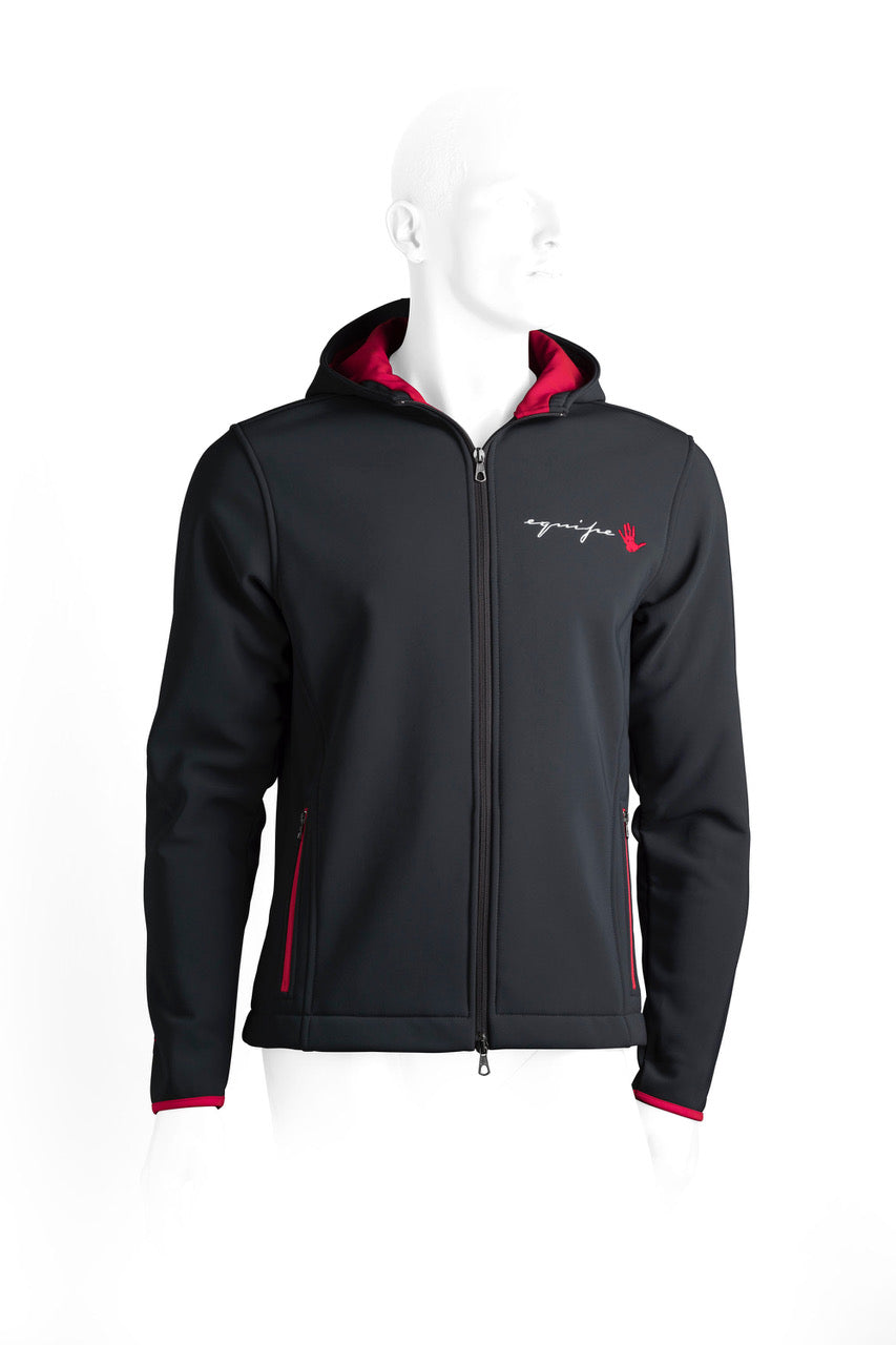 Equipe Women's Soft Shell Jacket With Equipe Logo #colour_grey
