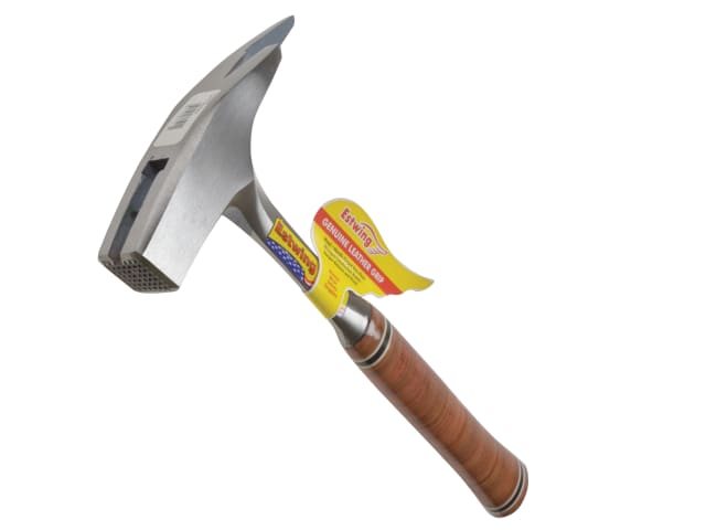 Estwing E239MM Roofer's Pick Hammer Milled Face Leather Grip 620g Made in USA