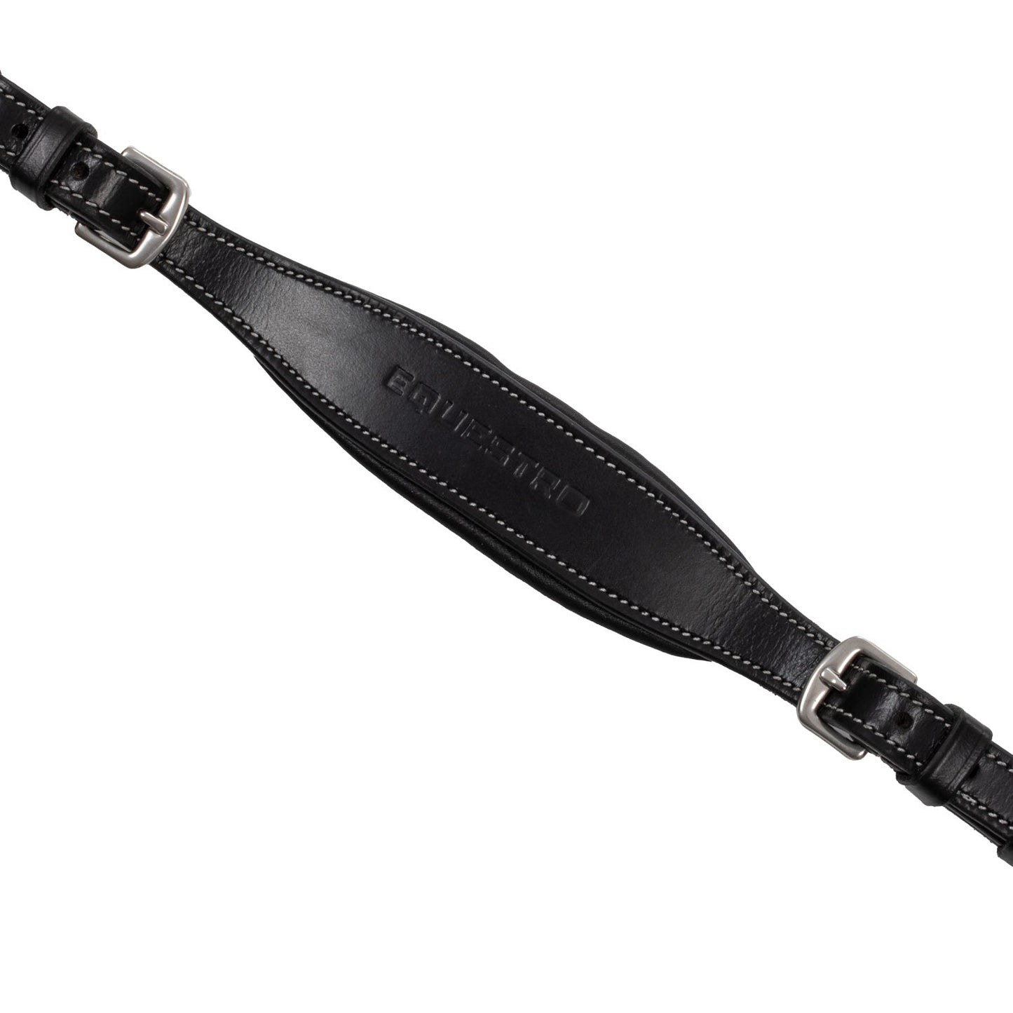 Equestro Horse Anatomic Leather Hunting Breastplate With Removable Martingale