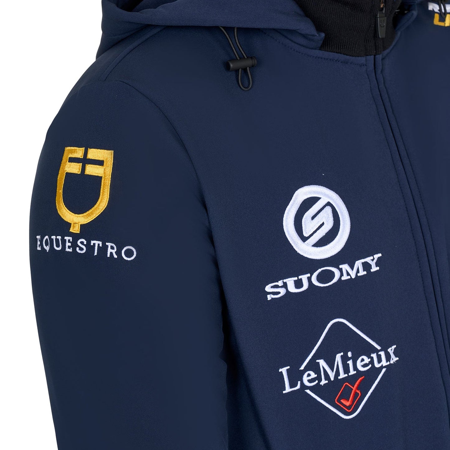 Equestro New Style Men's Multilogo Softshell Jacket For Riders Training Leisure