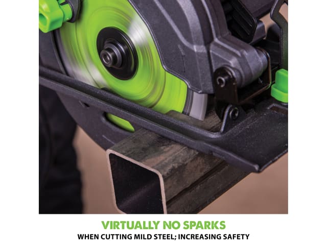 Evolution F165CCSL 1200W Multi-Material Circular Saw with Blade & Accessories