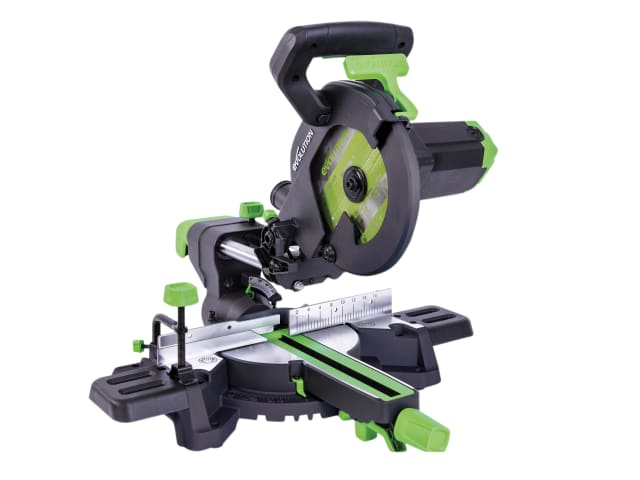 Evolution F210SMS 210mm Sliding Mitre Saw 1200W Multi-Material Cutting Tool