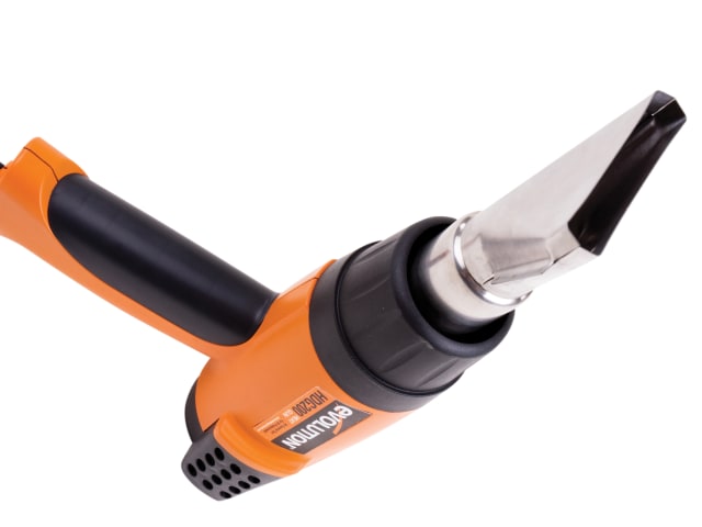 Evolution HDG2002 Digital Heat Gun 2000W Variable Airflow with Nozzles & Case