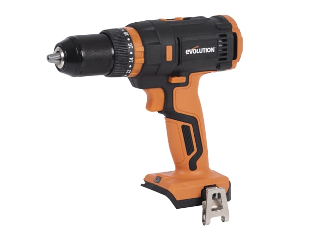Evolution R13CMB-Li EXT 18V Combi Drill Bare Unit 13mm Keyless Chuck 45Nm
