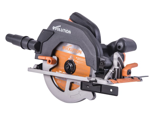 Evolution R185CCS Circular Saw 185mm 1600W 110V with Multi-Purpose Blade