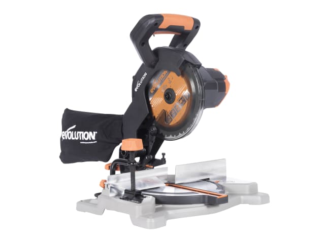 Evolution R185CMS-Li EXT 18V Compound Mitre Saw Multi-Material Cutting Tool