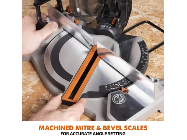 Evolution R185CMS-Li EXT 18V Compound Mitre Saw Multi-Material Cutting Tool