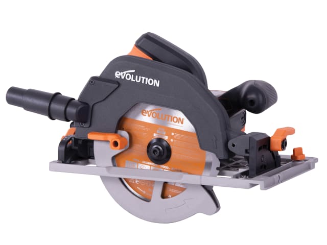 Evolution R185CCSX+ Circular Track Saw 185mm 1600W 110V Adjustable Depth