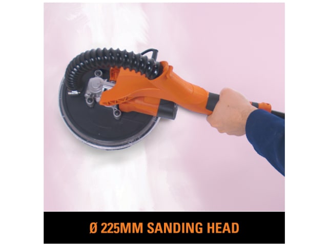 Evolution R225DWS 710W Telescopic Dry Wall Sander with LED & 6 Sanding Discs