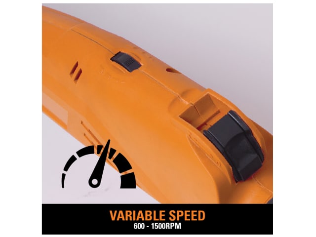 Evolution R225DWS 710W Telescopic Dry Wall Sander with LED & 6 Sanding Discs