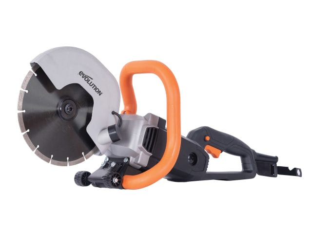 Evolution R230DCT 230mm Disc Cutter 2000W with Diamond Blade for Concrete