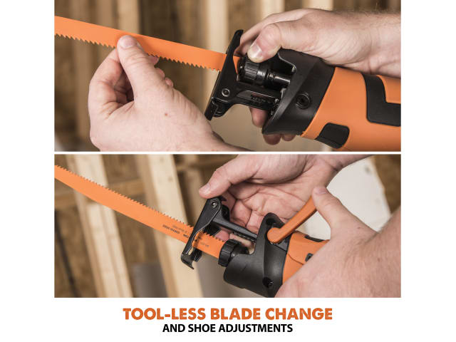 Evolution R230RCP Reciprocating Saw 850W Multi-Material with 4 Blades