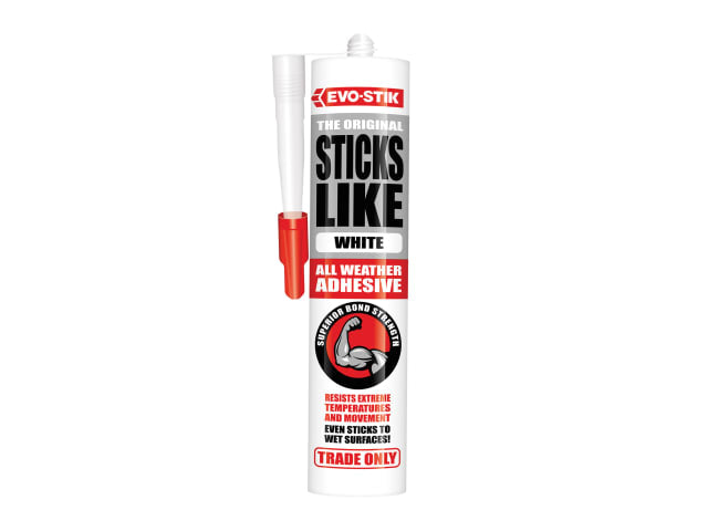 EVO-STIK Sticks Like White Adhesive 290ml All Weather Strong Bonding Glue
