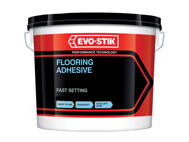 EVO-STIK 1 Litre Flooring Adhesive for PVC, Cork, Linoleum & Carpets