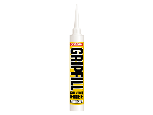 EVO-STIK Gripfill Solvent-Free Adhesive 350ml High Strength Gap Filling Interior
