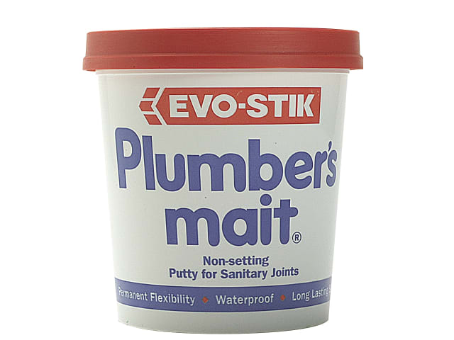 EVO-STIK Plumber's Mait 750g Waterproof Non-Setting Putty for Sanitary Use