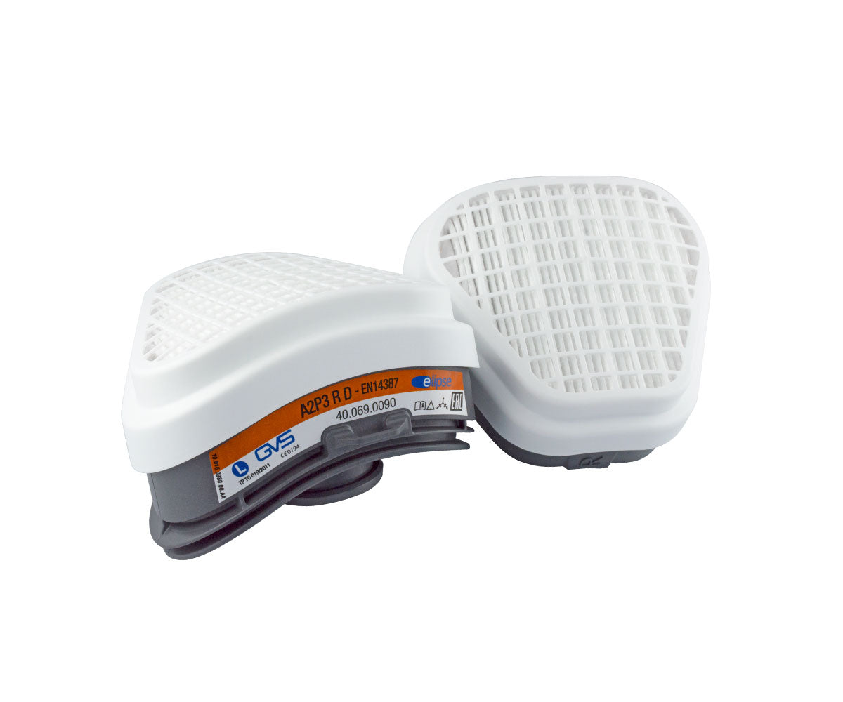 GVS Elipse A2P3 Respirator Mask with Replaceable Filters S/M M/L Options