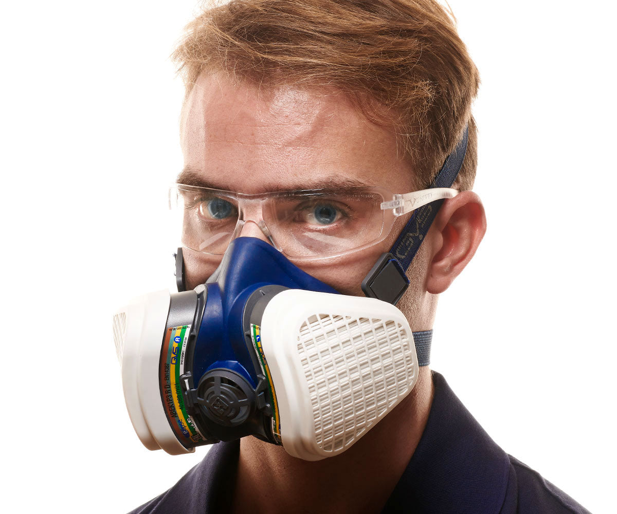 GVS Elipse ABEK1-P3 Respirator Mask with Replaceable Filters S/M M/L