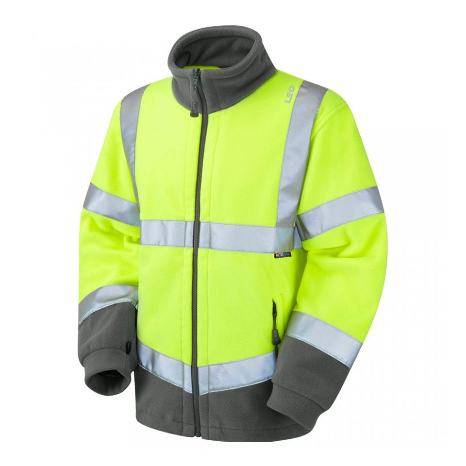 Leo Workwear Clovelly Hartland 3-in-1 Anorak Fleece Jacket Waterproof Class 3