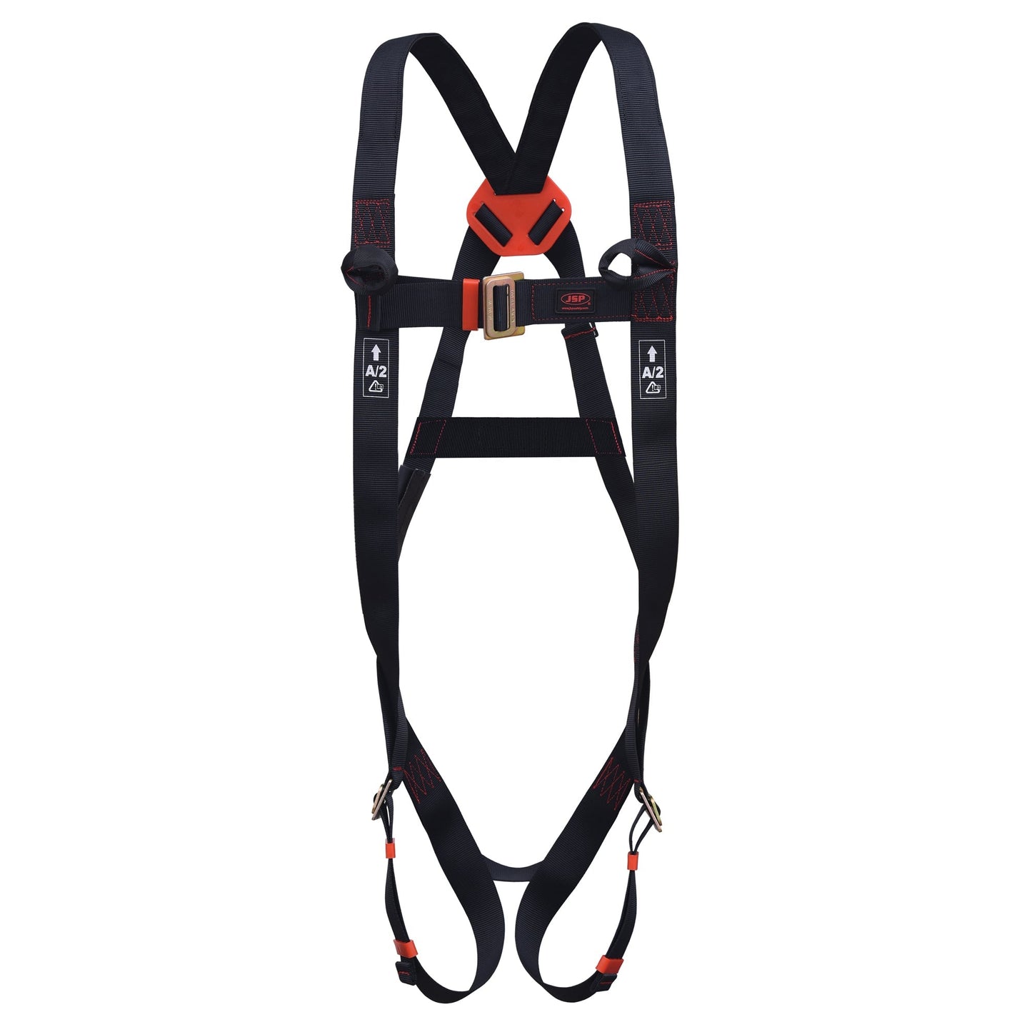 JSP Spartan 2-Point Safety Harness Adjustable Chest Leg Straps EN 361:2002