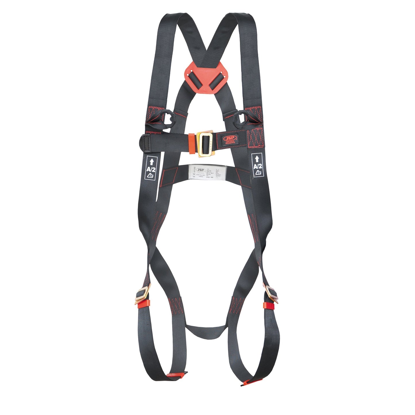 JSP Spartan 2-Point Safety Harness Adjustable Chest Leg Straps EN 361:2002