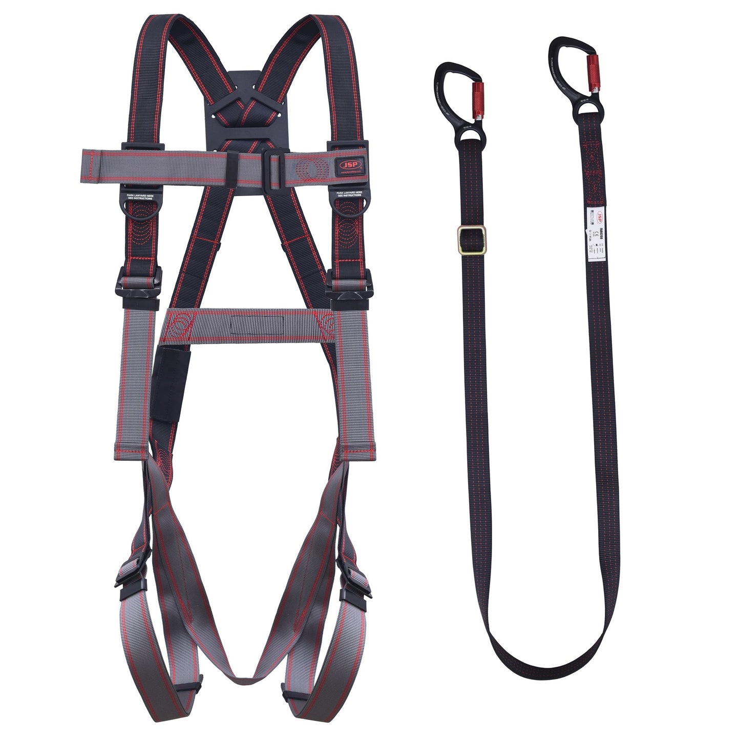JSP Pioneer Work Positioning Restraint Kit with Adjustable Lanyard and Bag