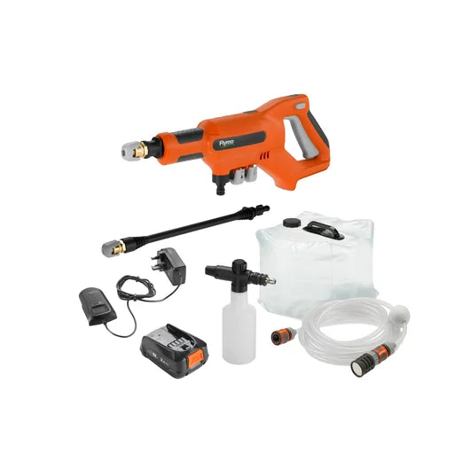 Flymo EasiClean Li Plus Cordless Pressure Washer with Accessories 18V