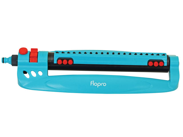 Flopro Monsoon Oscillating Sprinkler 20 Nozzles Adjustable Range 196mÂ² Coverage