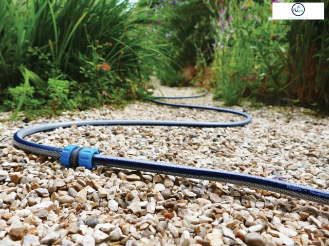Flopro Never Kink Hose 25m with Coupling Connector Durable Kink-Free Design