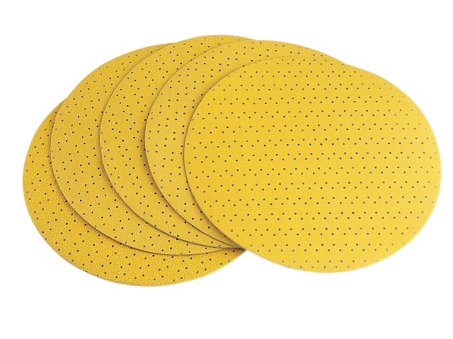 Flex Power Tools 225mm Hook & Loop Sanding Discs P60 Perforated Pack of 25