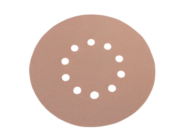 Flex Sanding Paper 180G Hook & Loop Round 225mm Pack of 25 for Drywall