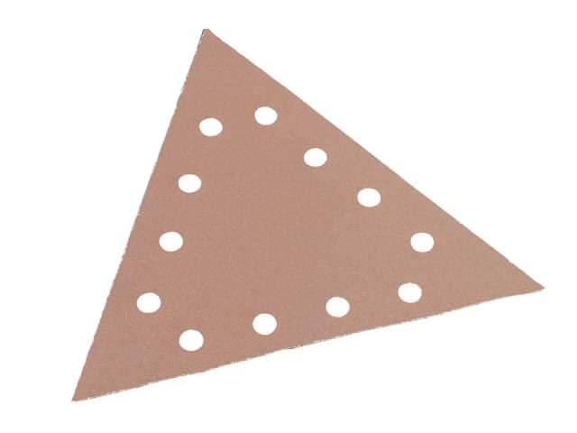 Flex Sanding Paper Hook & Loop Triangle 120G Pack of 25 for Drywall Edges