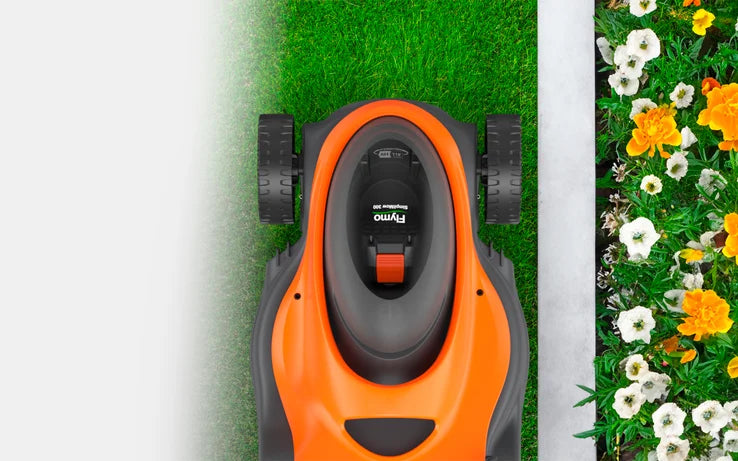 Flymo 18V SimpliMow 300 Cordless Lawn Mower Lightweight for Small Gardens