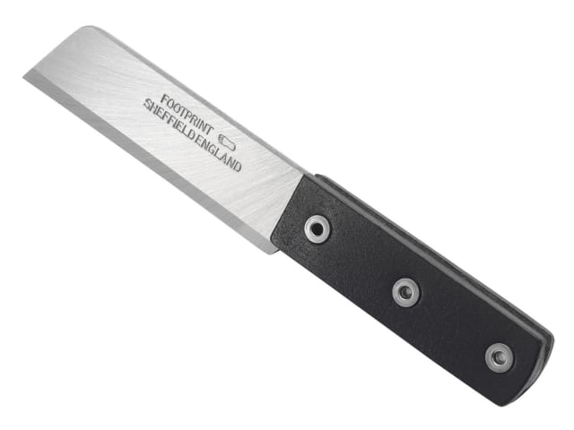 Footprint 182 Hacking Knife 114mm Steel Blade Twin Leather Scales